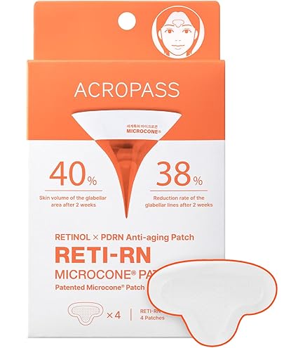 Amazon.com: Acropass Wrinkle Patches New Retinol Microcone Deep